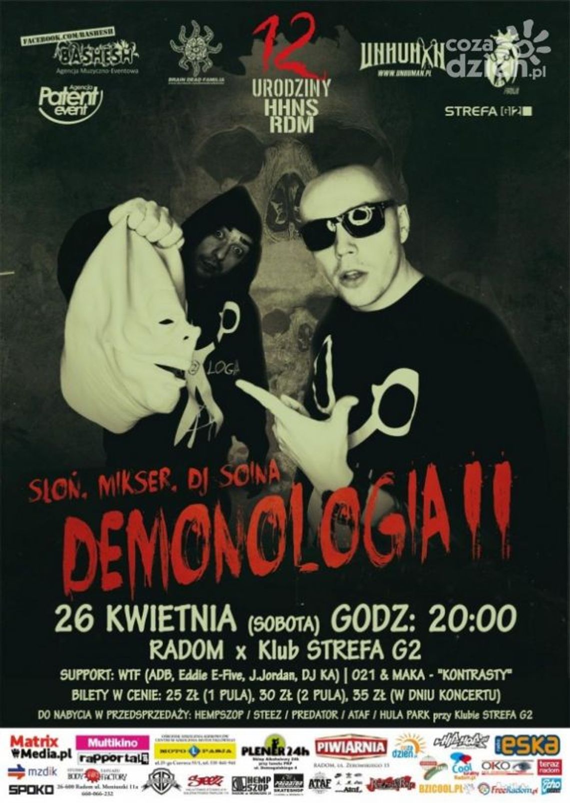 Koncert premierowy albumu "DEMONOLOGIA 2" Koncert premierowy albumu "DEMONOLOGIA 2"