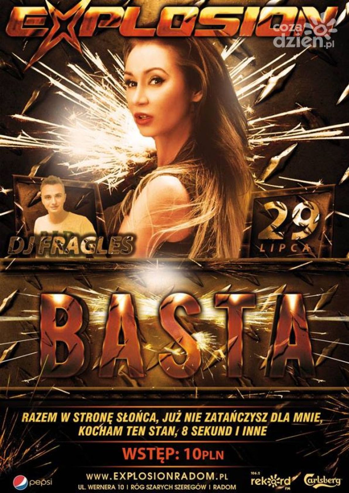 Koncert zespołu Basta w klubie Explosion