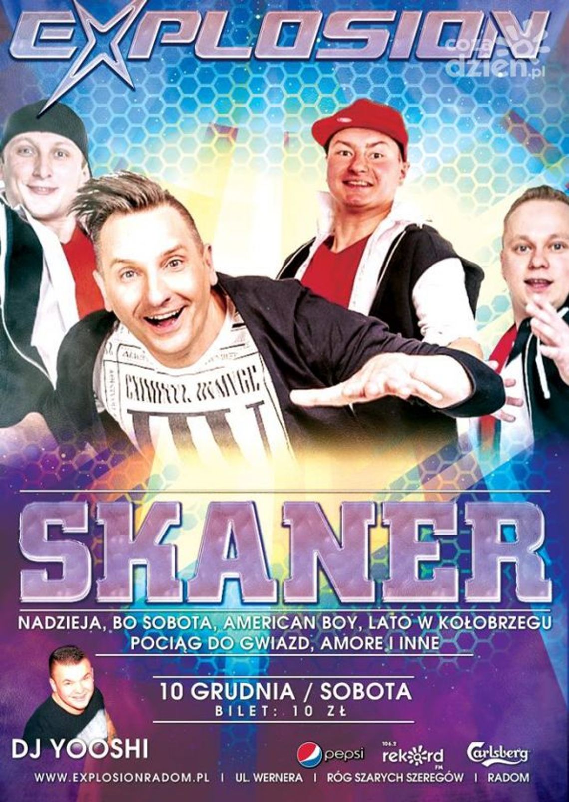 Koncert zespołu Skaner w klubie Explosion