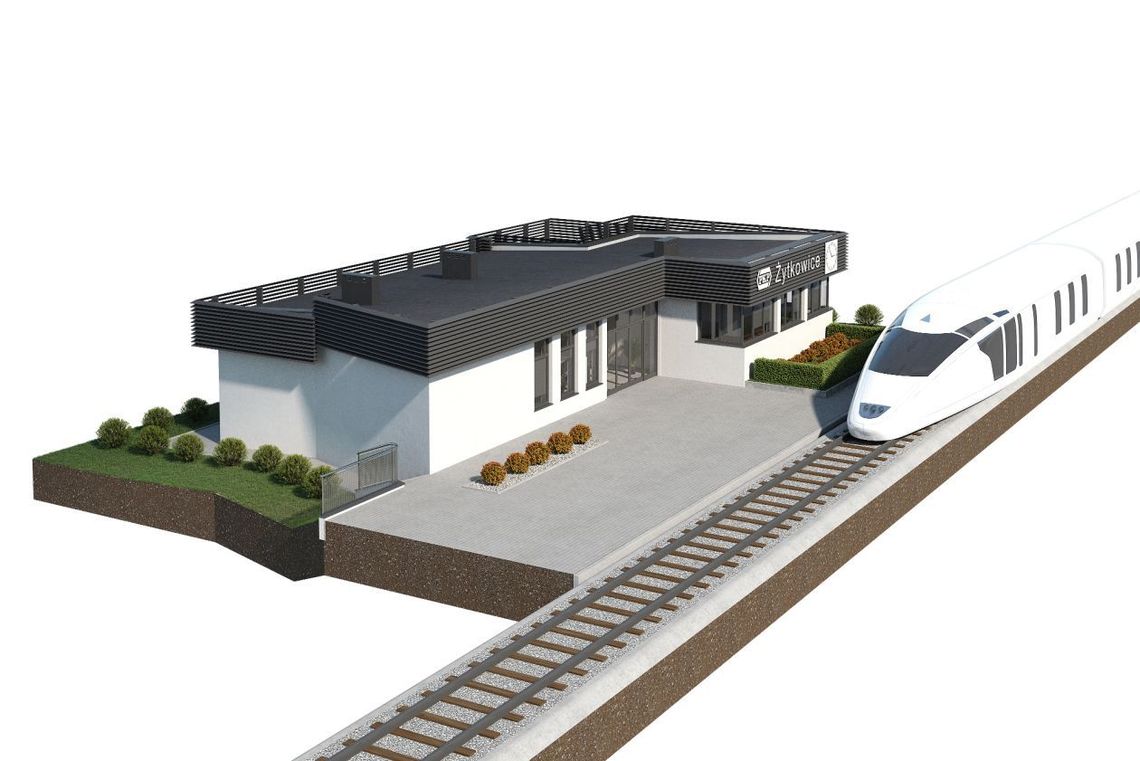 Kończą się prace przy budowie dworca w Żytkowicach Kończą się prace przy budowie dworca w Żytkowicach