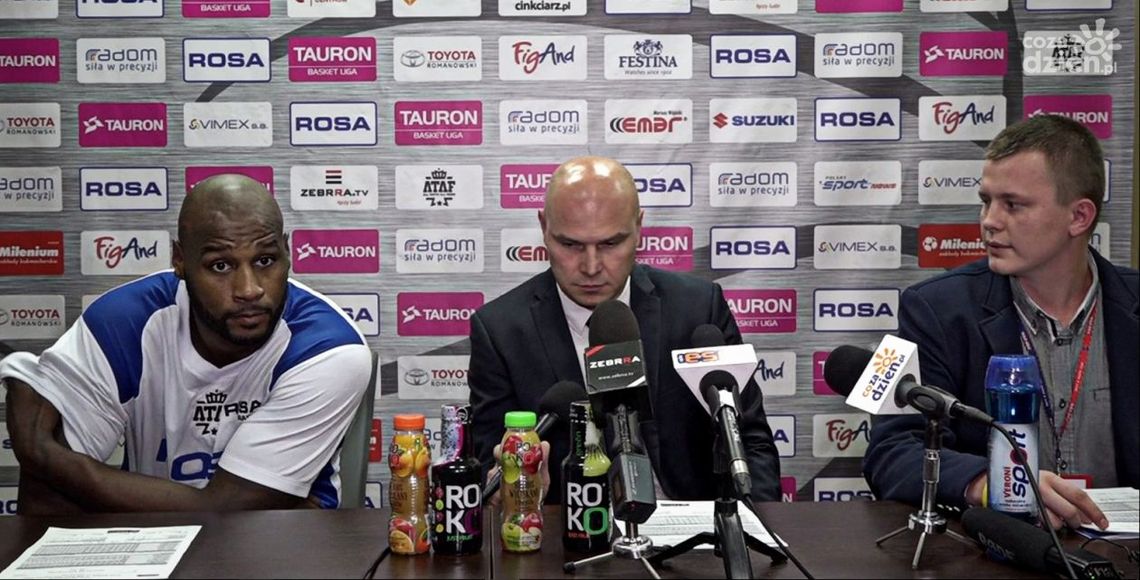 Konferencja prasowa po meczu ROSA Radom - Muratbey Usak Sportif