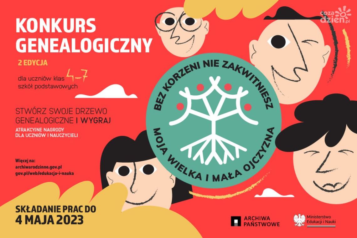 Konkurs genealogiczny dla dzieci i młodzieży Konkurs genealogiczny dla dzieci i młodzieży