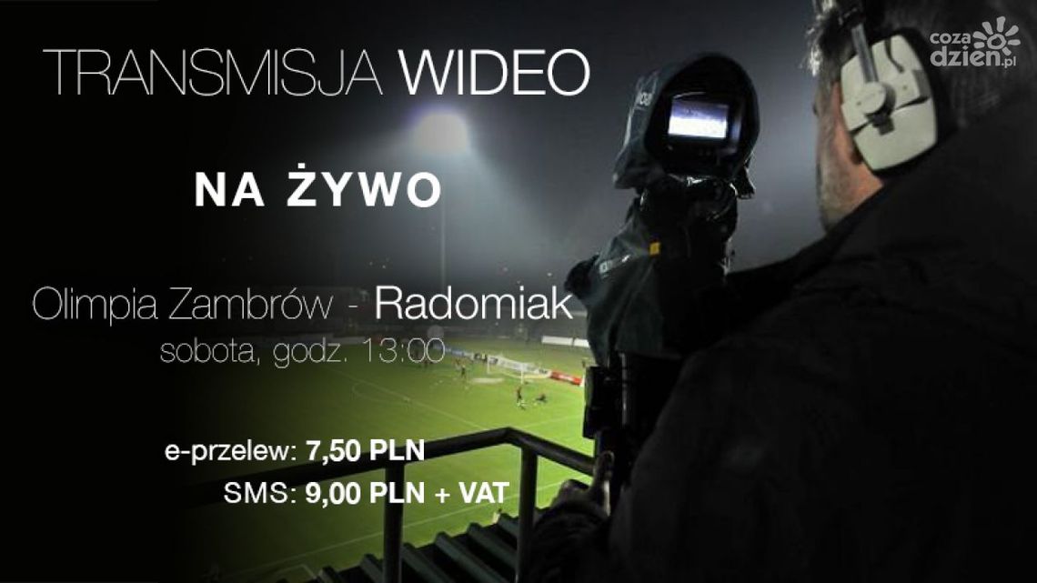 KONKURS! Kody dostępu do transmisji meczu Radomiaka! KONKURS! Kody dostępu do transmisji meczu Radomiaka!