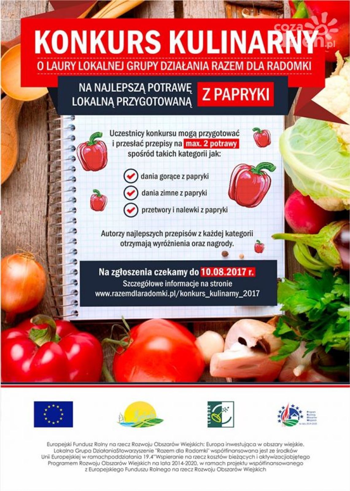 Konkurs na najlepsze danie z papryki