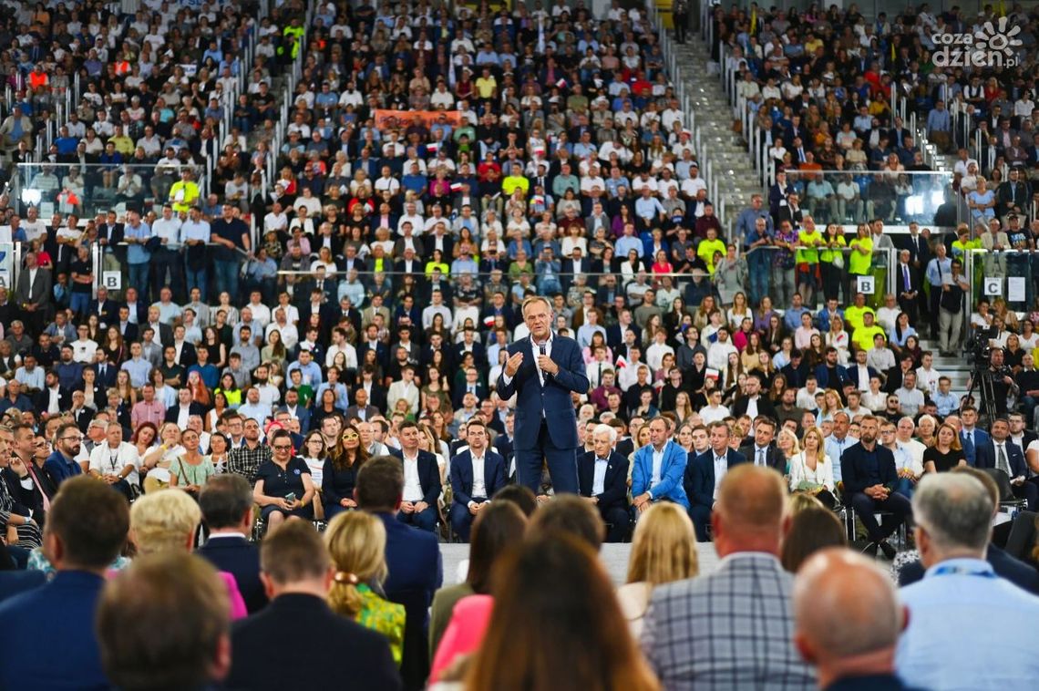 Konwencja PO w Radomiu. Tusk: - Jesteśmy gotowi na zmiany!