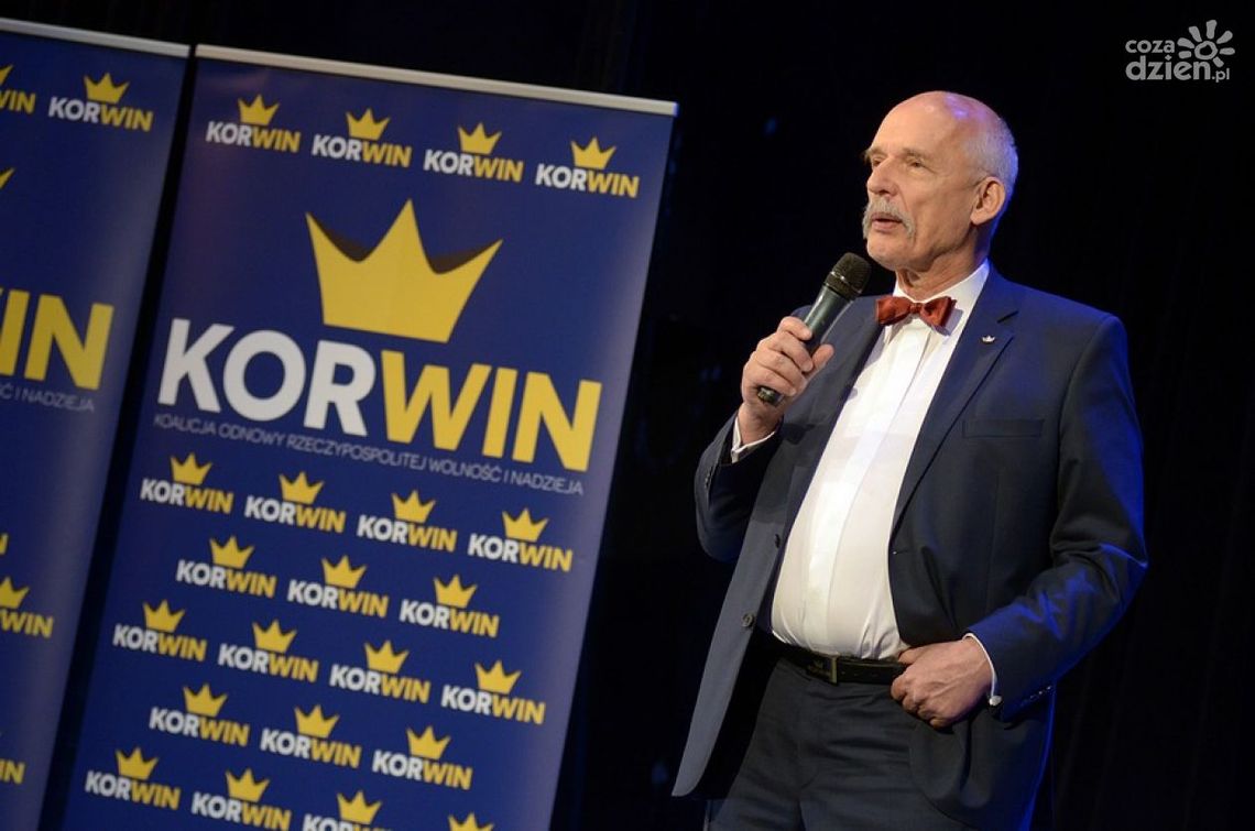 Korwin-Mikke odwiedził Radom