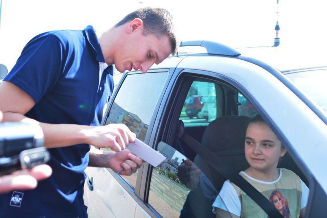 Koszykarze ROSY patrolowali radomskie ulice!