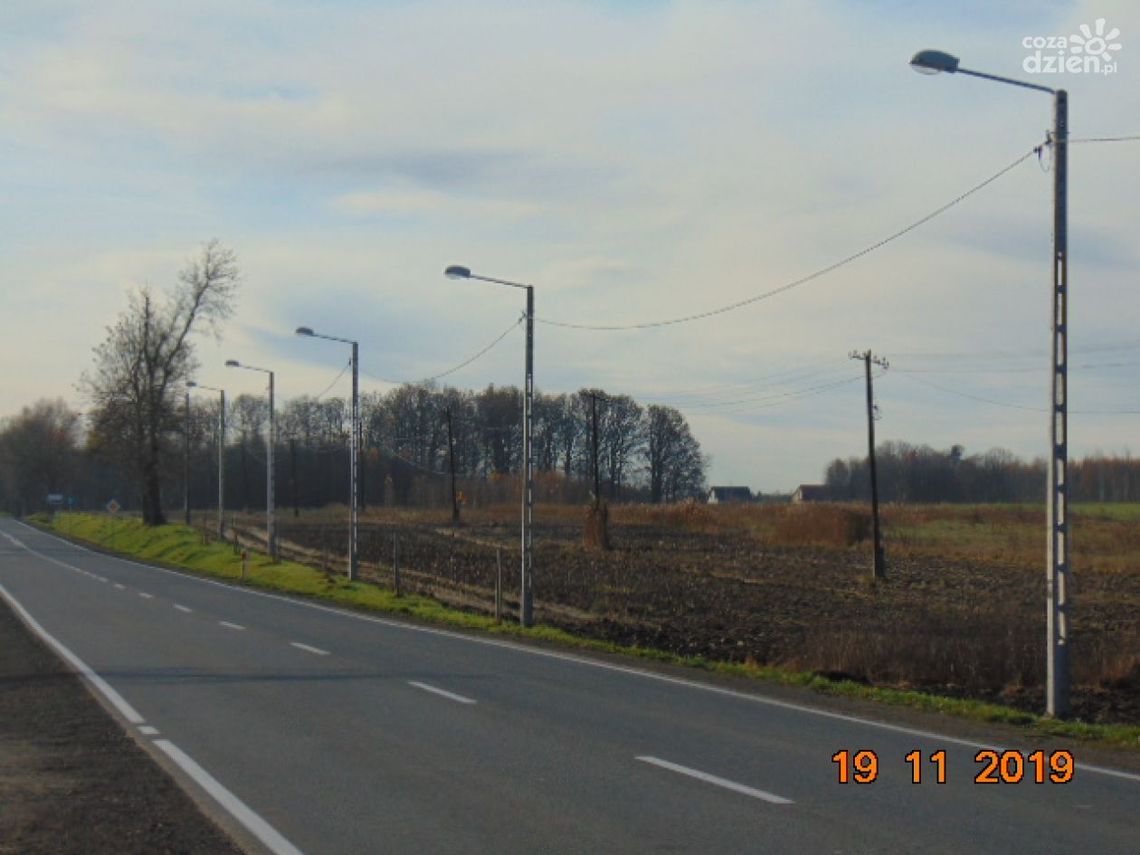 Kowala. Budowy oświetlenia ulicznego zakończona