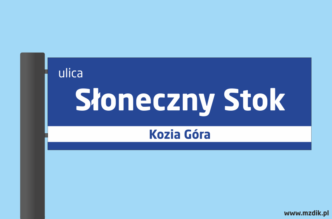 Kozia Góra będzie miała nową ulicę! Kozia Góra będzie miała nową ulicę!