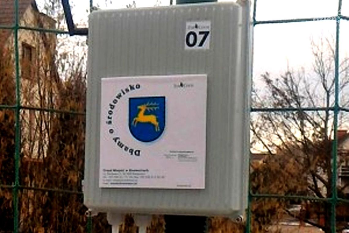 Kozienice. Nowy czujnik zanieczyszczenia powietrza