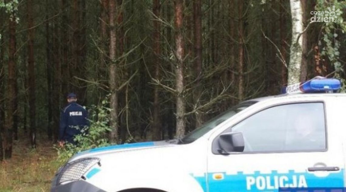 Kozienice. Policjanci pomogli zagubionemu grzybiarzowi