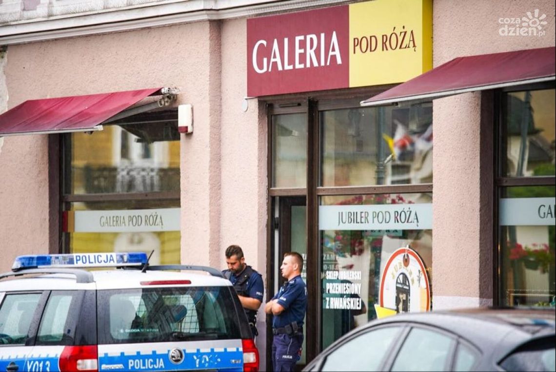 Kradzież w Galerii pod Różą