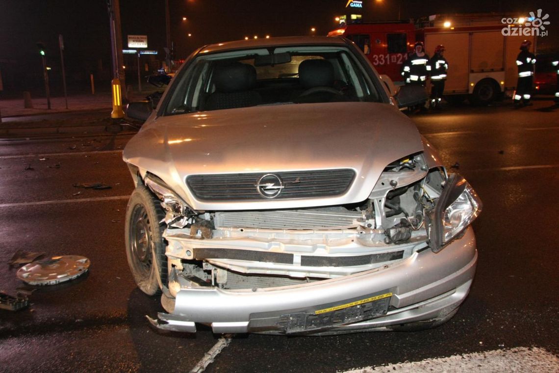 Kraksa na ul. Wernera (ZDJĘCIA)