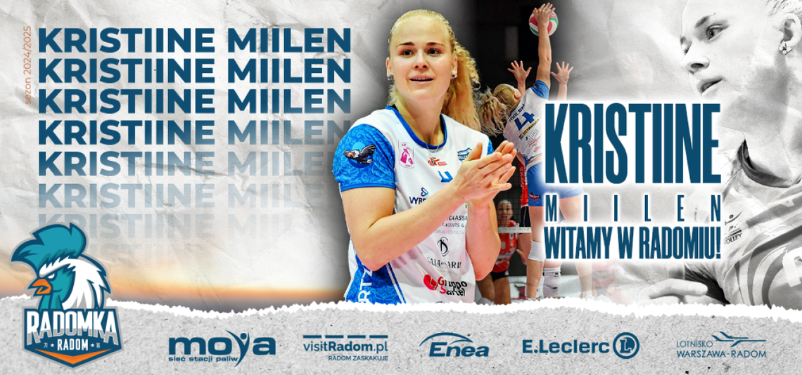 Kristiine Miilen nową zawodniczą Moya Radomki Radom Kristiine Miilen nową zawodniczą Moya Radomki Radom