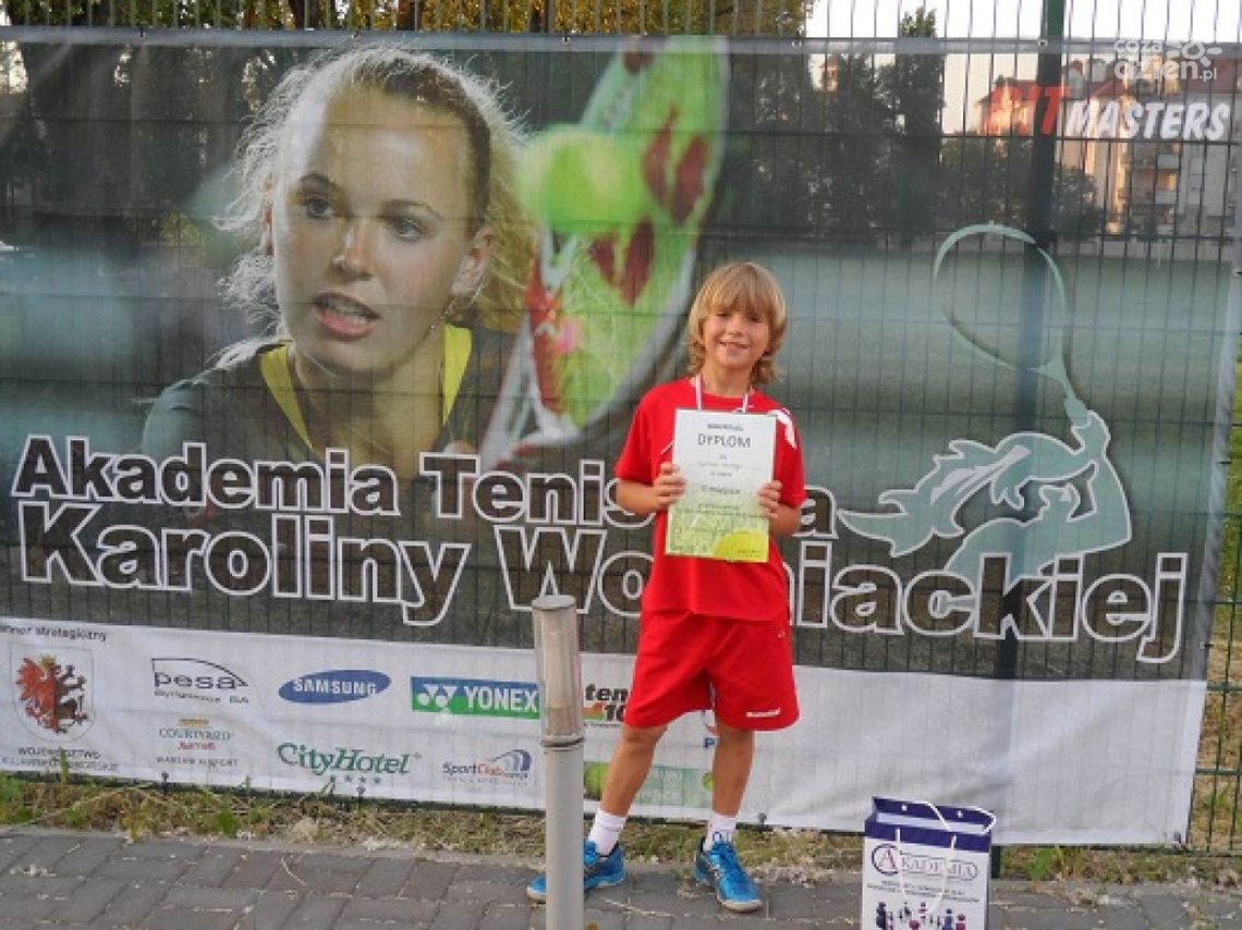 Krystian Okrutny walczył o rakietę Karoliny Woźniackiej