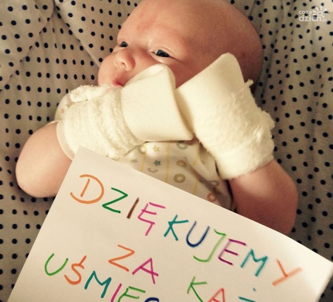 Krzyś o skórze delikatnej, jak skrzydła motyla Krzyś o skórze delikatnej, jak skrzydła motyla