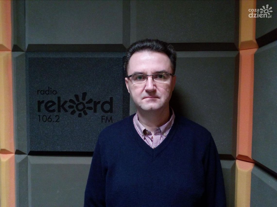 Krzysztof Busse - rozmowa w studiu lokalnym Radia Rekord