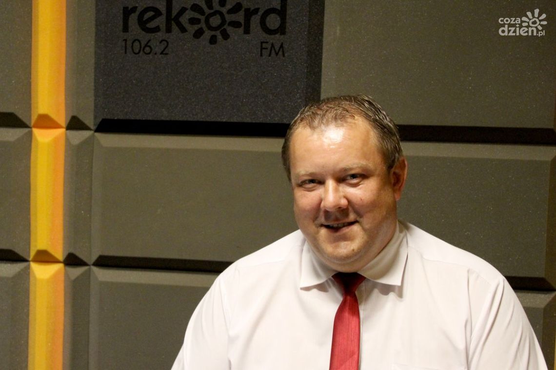 Krzysztof Sobczak - rozmowa w studiu lokalnym Radia Rekord