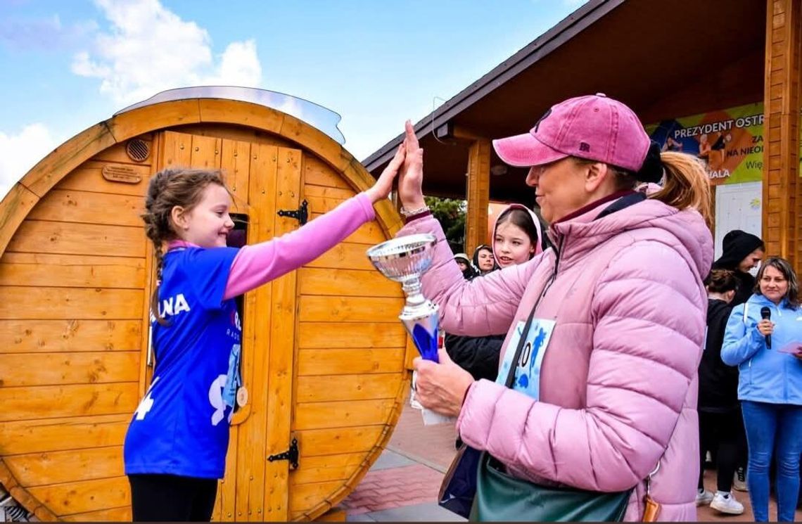 Ksenia Nadolna druga w biegu w Ostrowcu Świętokrzyskim