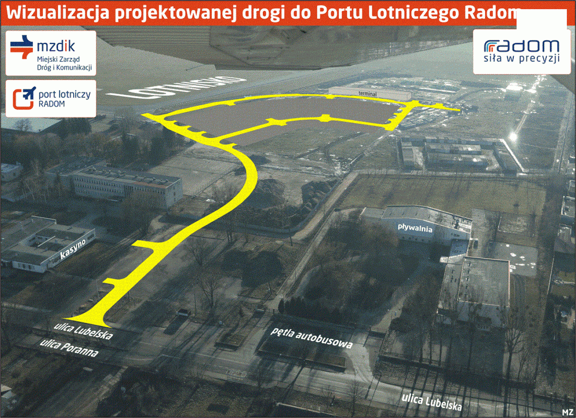 Kto wybuduje drogę do lotniska? Wpłynęły tylko dwie oferty Kto wybuduje drogę do lotniska? Wpłynęły tylko dwie oferty
