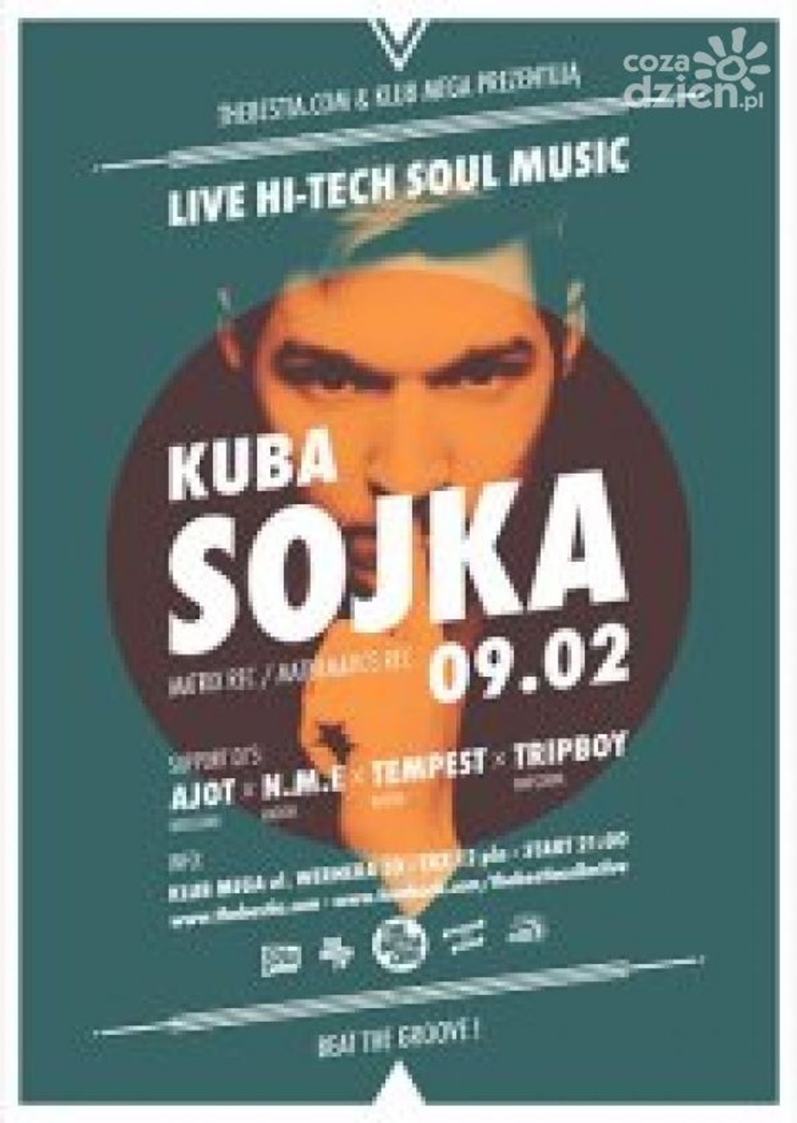 Kuba Sojka wystąpi w klubie Mega!