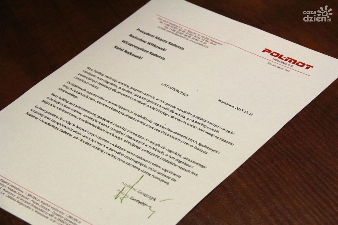 Kukiz z inwestorem dla Radomia