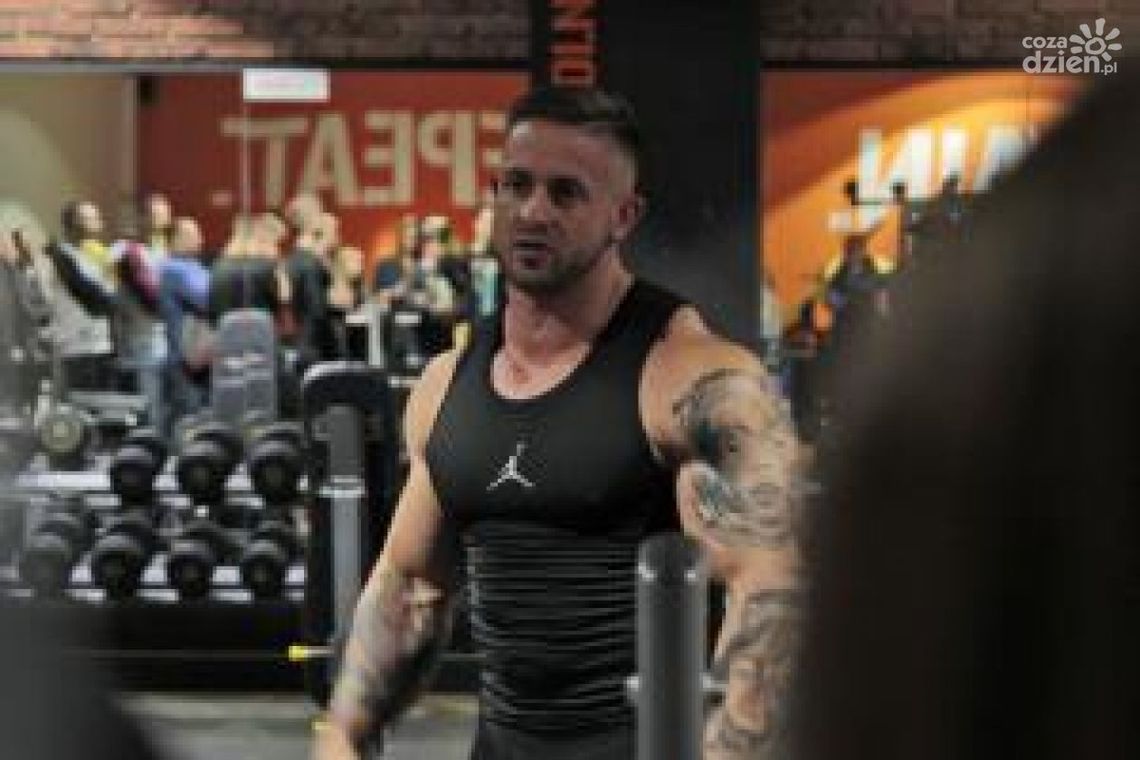 Kulturysta Tomasz Słodkiewicz w Radomiu