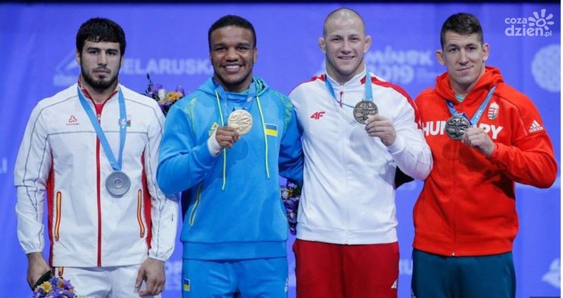 Kułynycz z medalem Igrzysk Europejskich