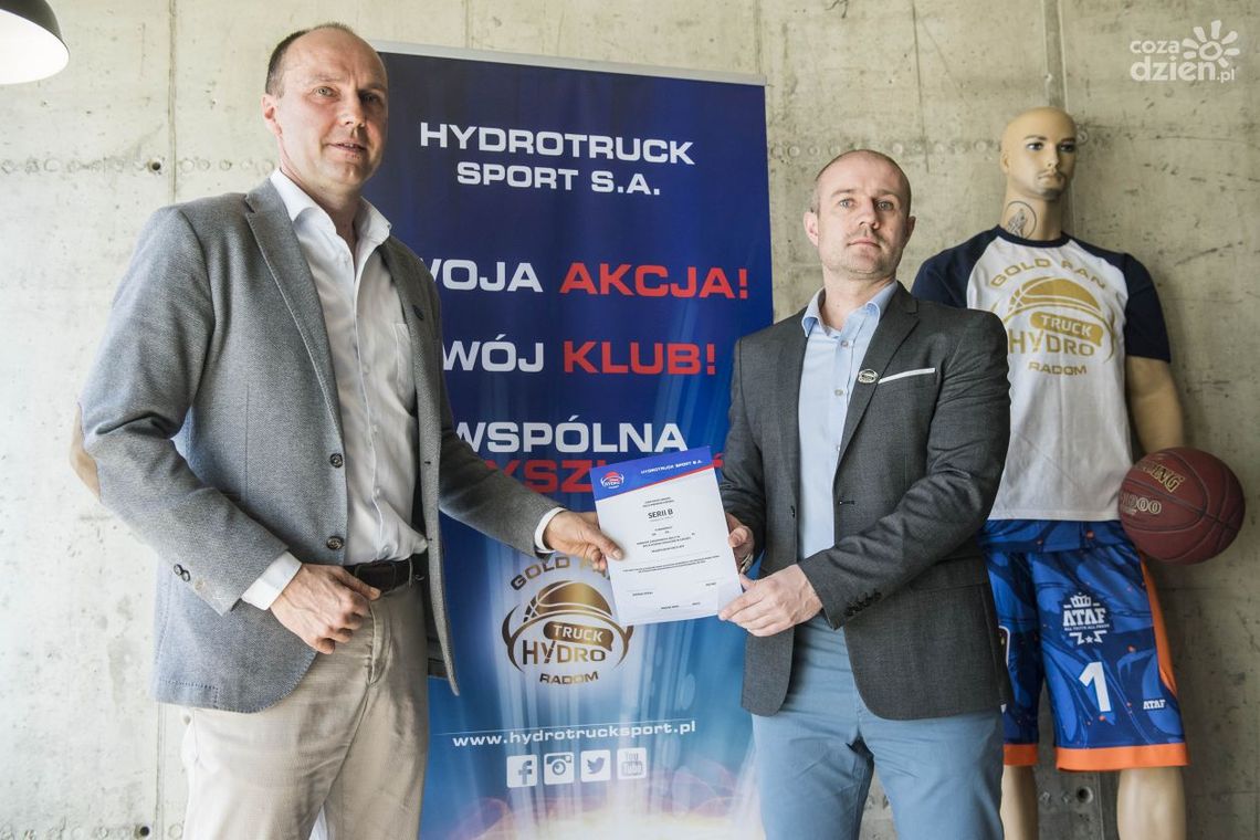 Kup sobie klub! HydroTruck sprzedaje akcje Kup sobie klub! HydroTruck sprzedaje akcje