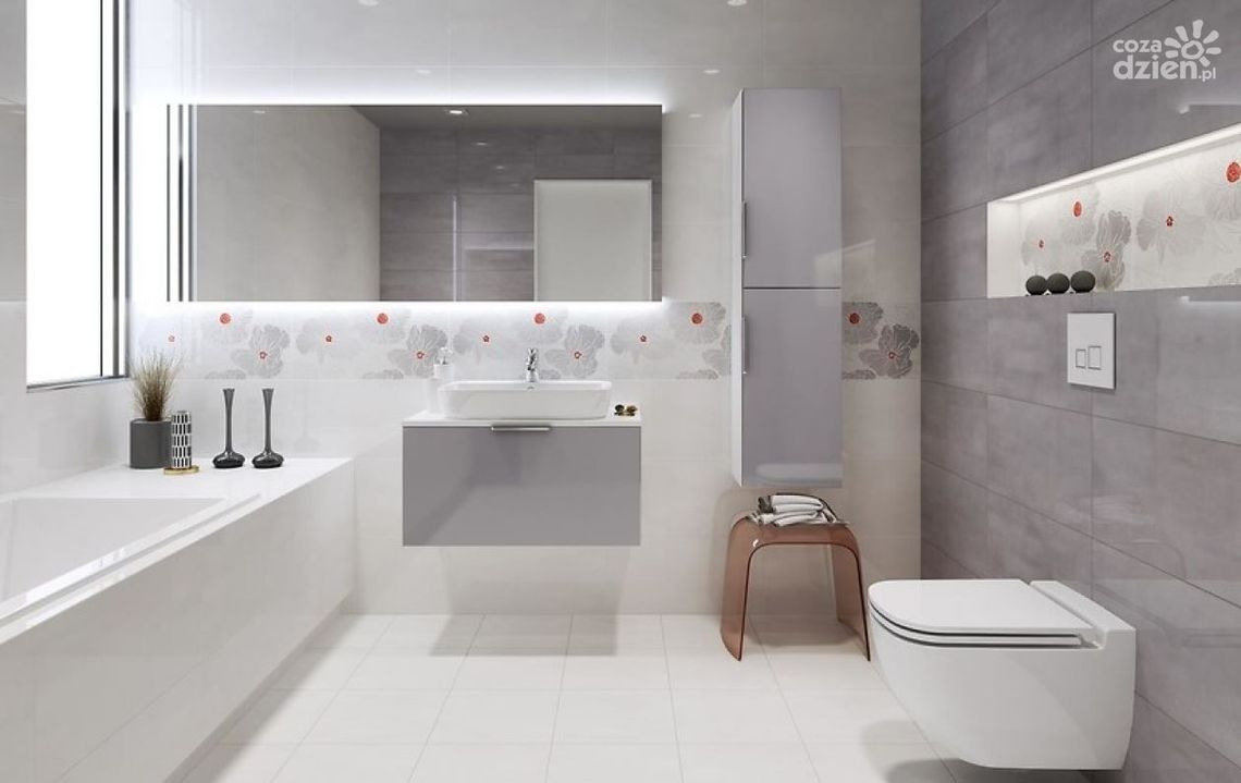 Łazienka w stylu romantycznym