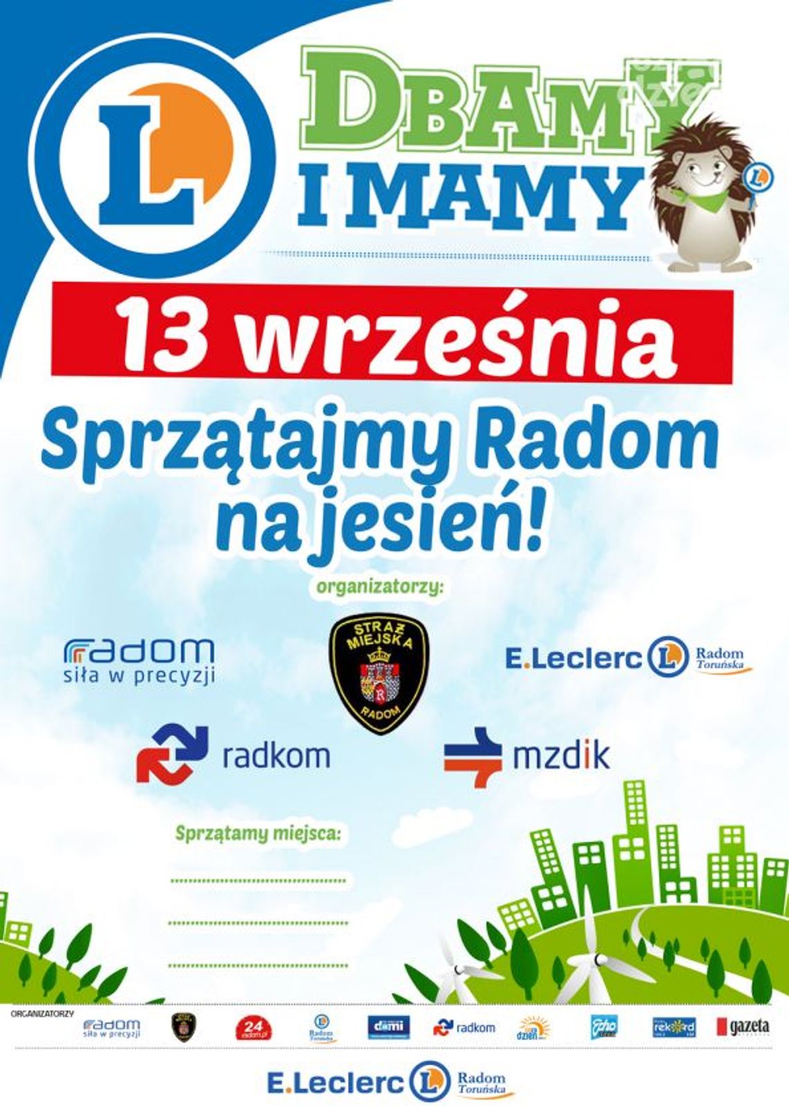 Leclerc ekologicznie - wielkie sprzątanie i recycling!