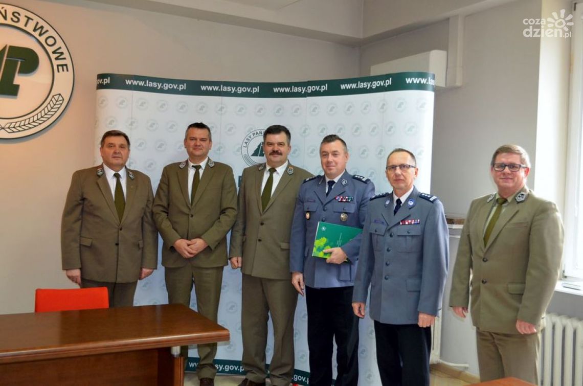 Leśnicy będą współpracować z policją