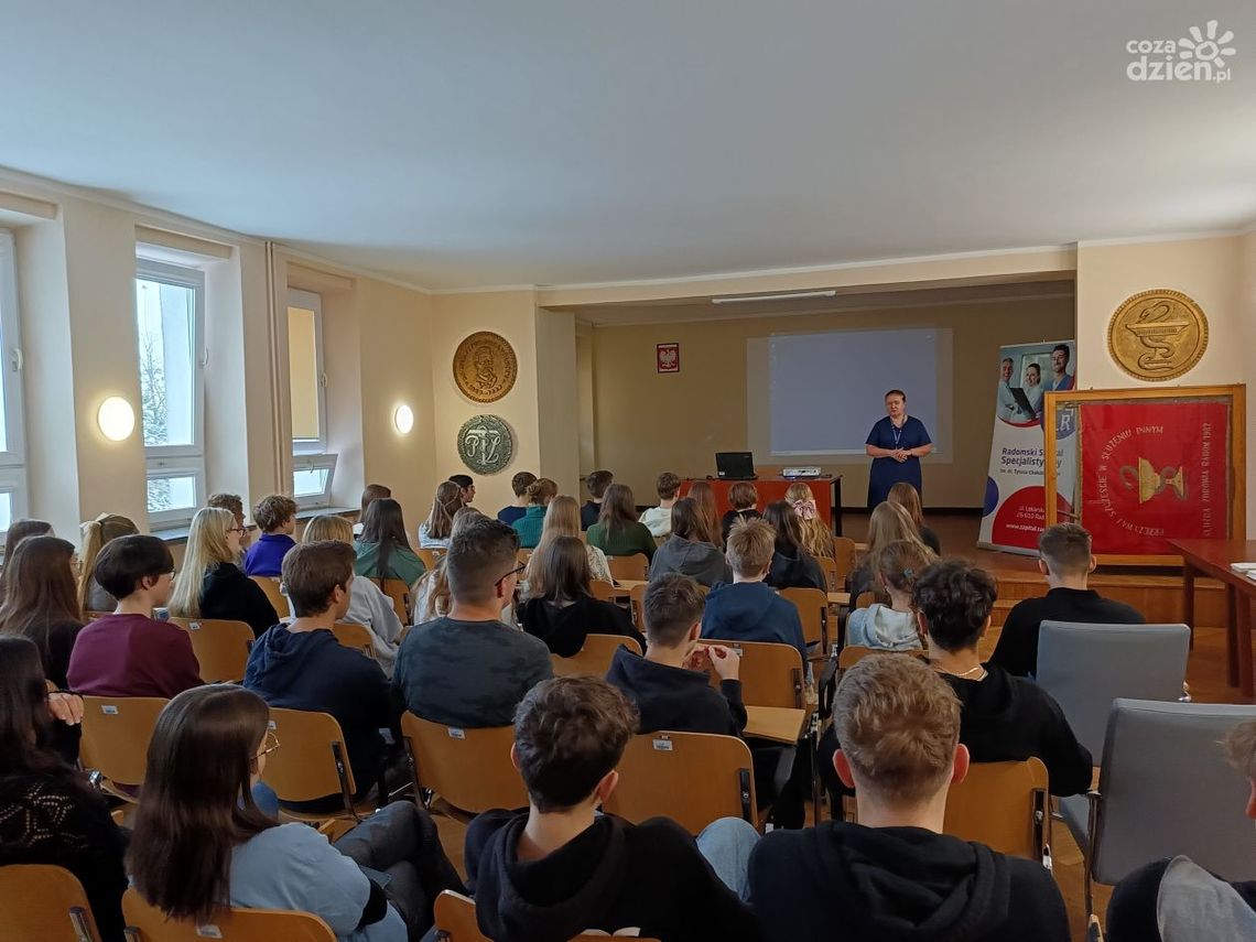 Licealiści uczyli się o epilepsji