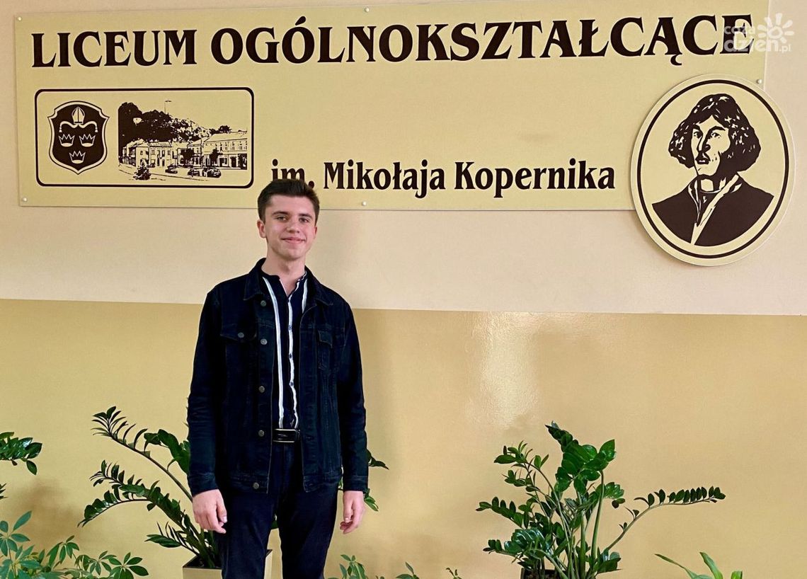 Licealista z Iłży najlepszy na świecie