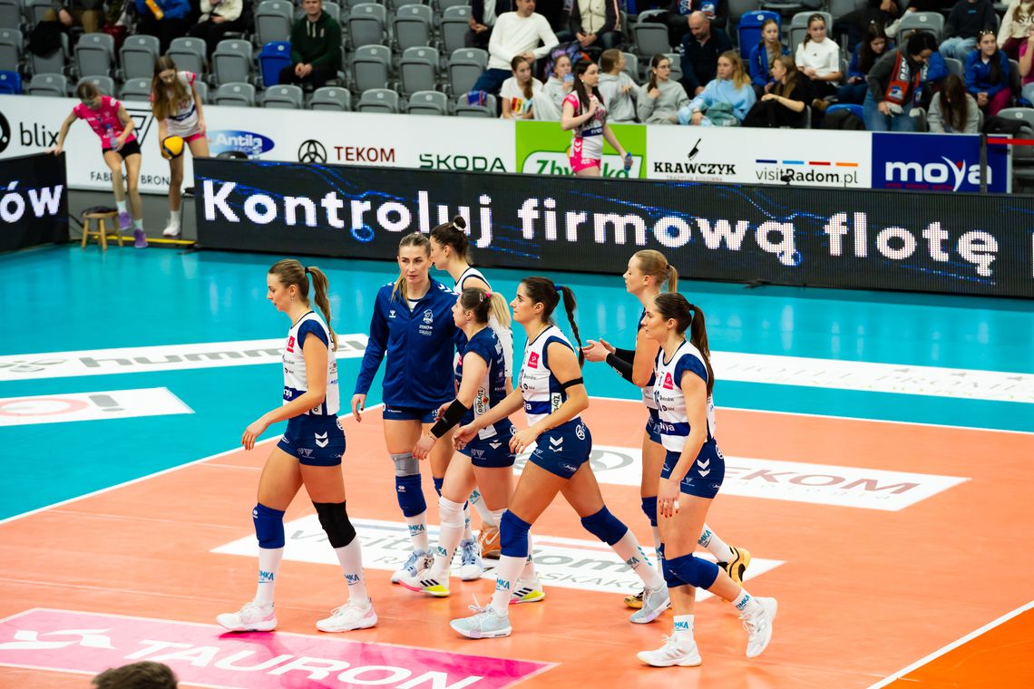 Ligowa przerwa Moya Radomki Radom. Czas na walkę w Pucharze CEV