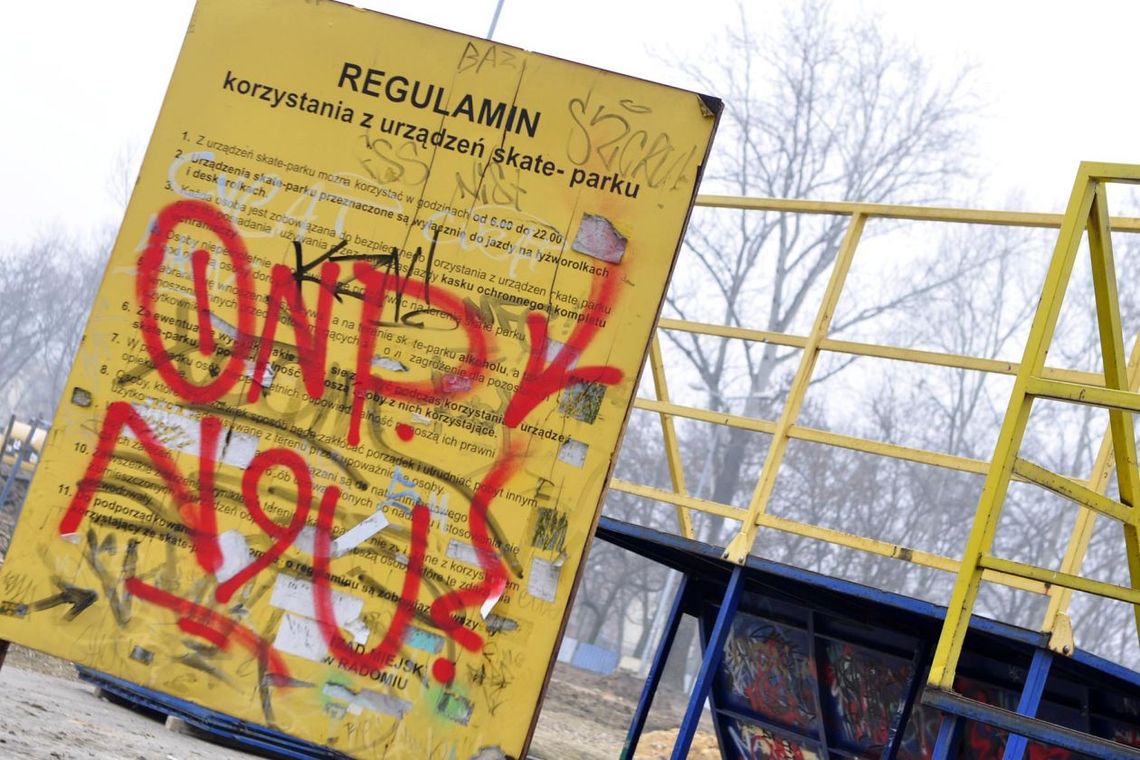 Likwidacja skateparku