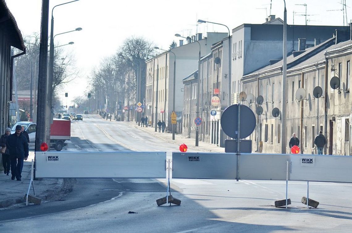 Limanowskiego zamknięta. Są objazdy. I korki Limanowskiego zamknięta. Są objazdy. I korki