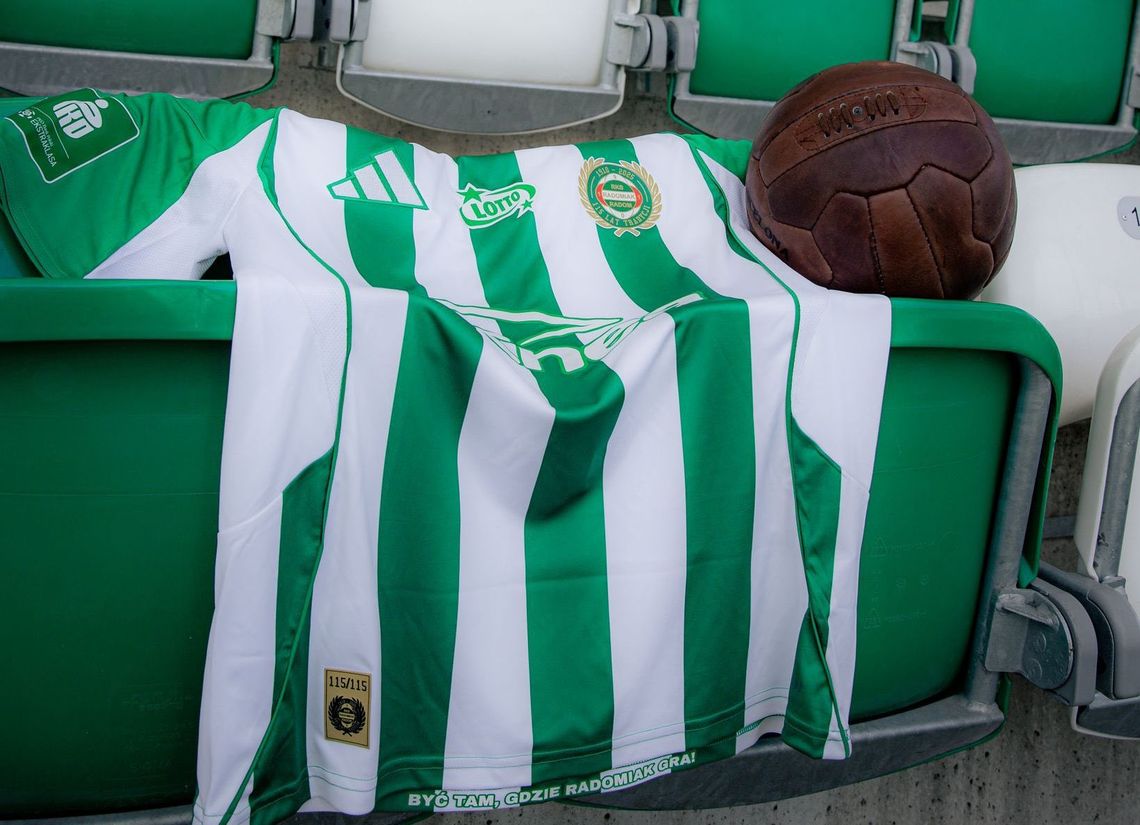 Limitowane koszulki z okazji 115-lecia Radomiaka Radom - klub podał zasady sprzedaży
