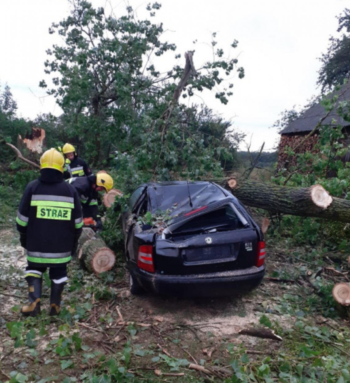Lipsko. Ponad 20 interwencji strażaków Lipsko. Ponad 20 interwencji strażaków