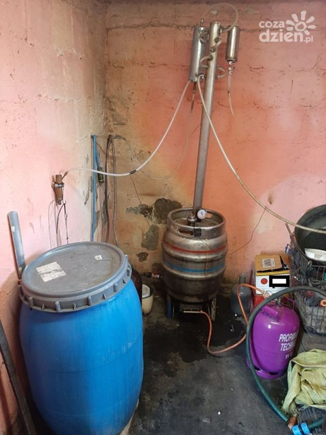 Lipsko. Zlikwidowana nielegalna wytwórnia alkoholu