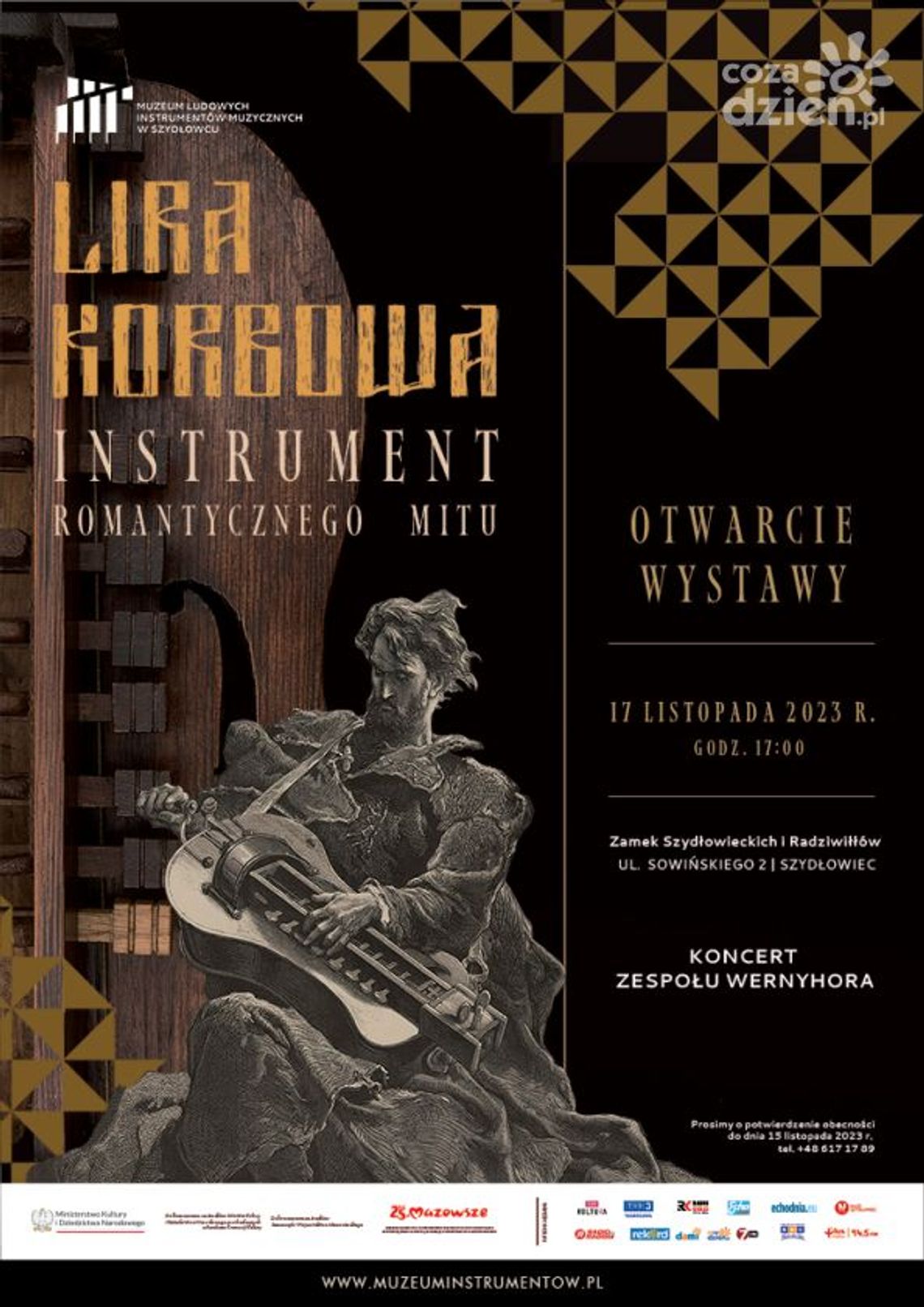 Liry korbowe w Zamku Szydłowieckich Liry korbowe w Zamku Szydłowieckich