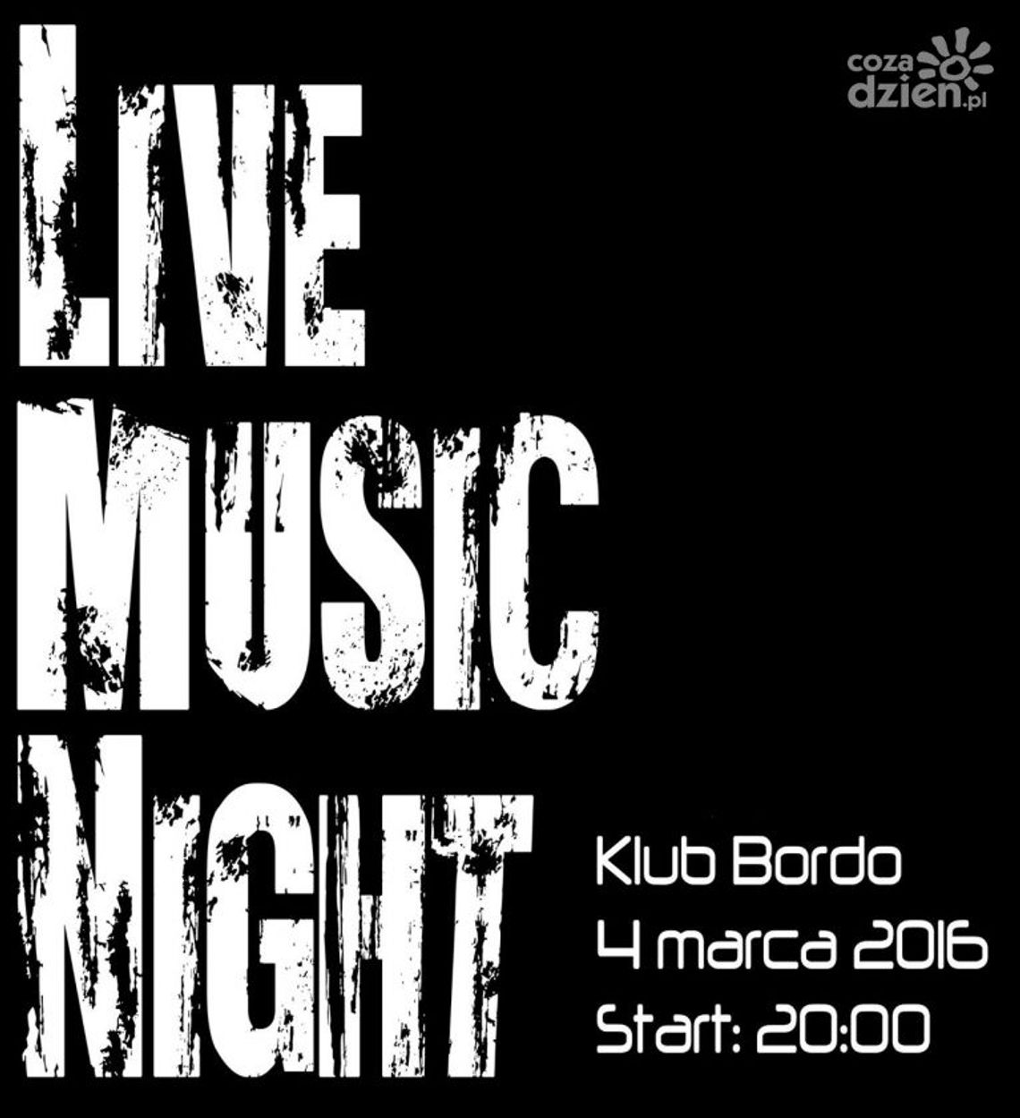 "Live music night" w klubie Bordo