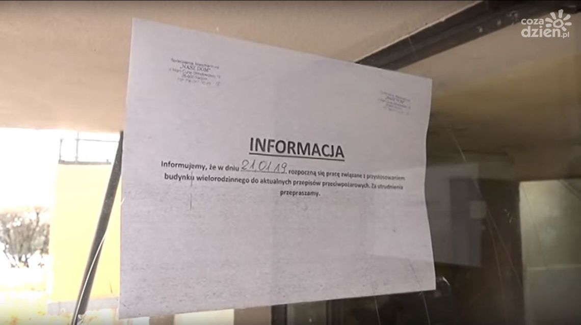 Lokatorzy protestują. Spółdzielnia tłumaczy: to konieczność Lokatorzy protestują. Spółdzielnia tłumaczy: to konieczność