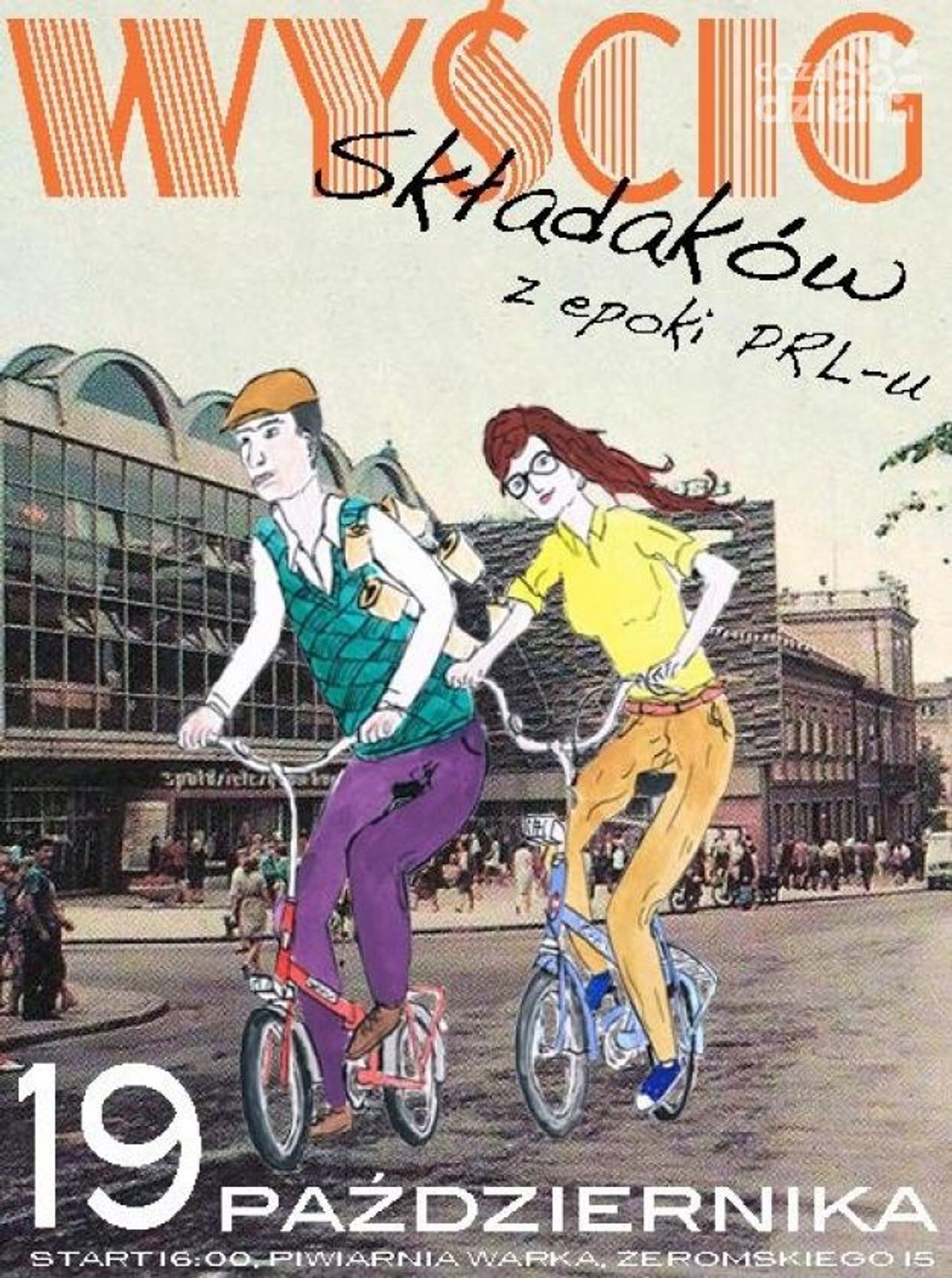 Lorneta z meduzą i wyścig rowerów rodem z PRL-u!