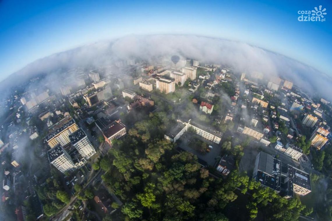 Lot balonem SprintAir nad Radomiem