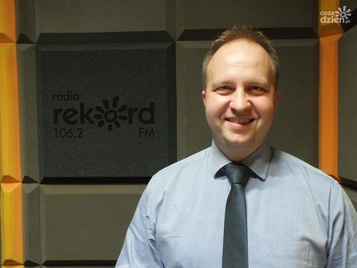 Łukasz Białczak - rozmowa w studiu lokalnym Radia Rekord