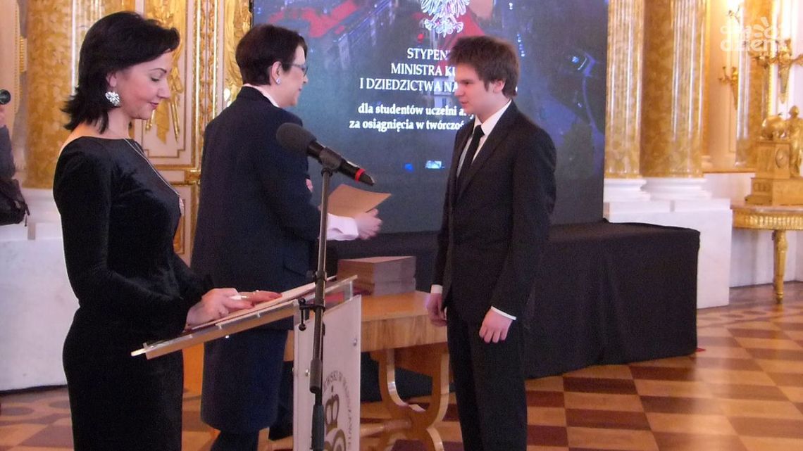 Maciej Bałenkowski z ministerialnym stypendium