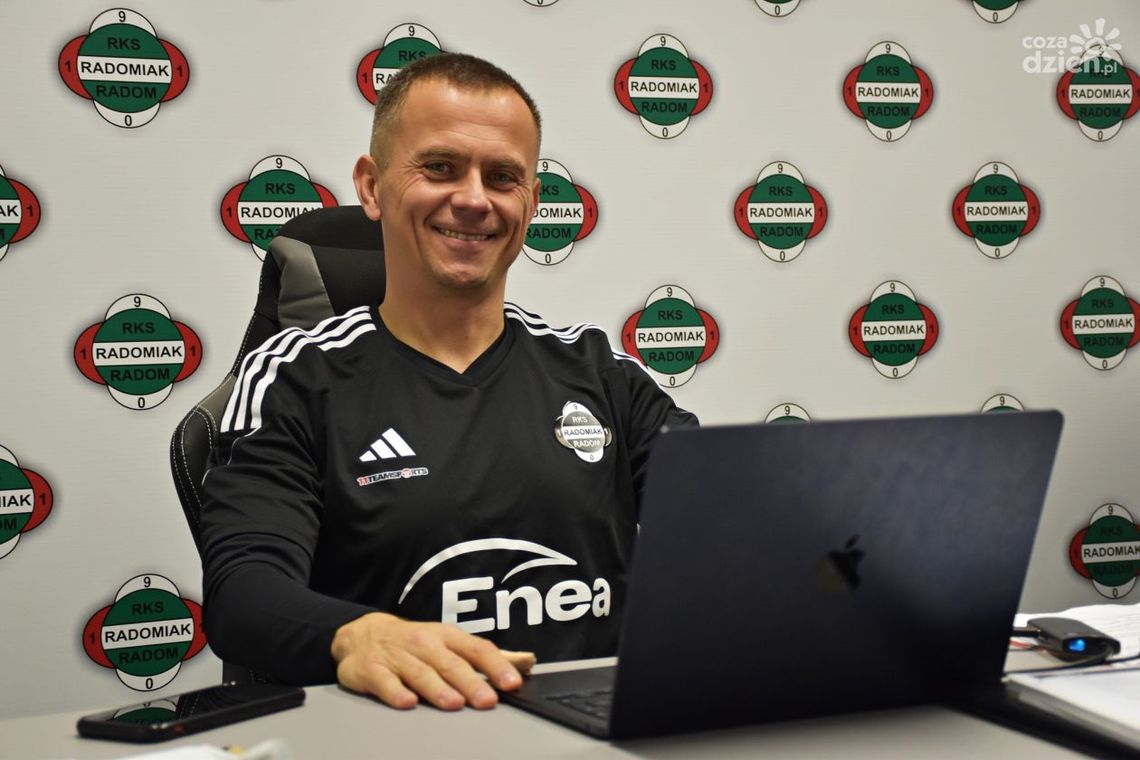 Maciej Kędziorek oficjalnie trenerem Radomiaka Radom!