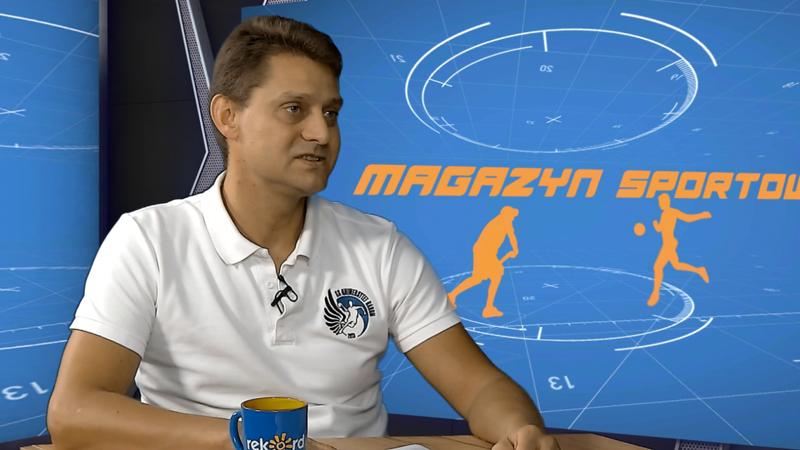 Magazyn Sportowy - 21.09.2020. Gość: Tomasz Iskra, prezes KS Uniwersytet Radom Magazyn Sportowy - 21.09.2020. Gość: Tomasz Iskra, prezes KS Uniwersytet Radom