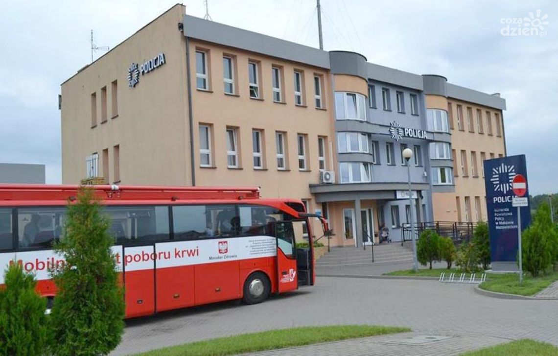 Maków. Zbierali krew dla chorego